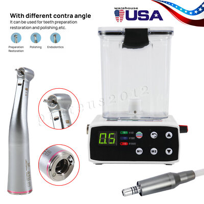 #ad Dental LED Electric Micro Motor amp; Water Tank 1:5 Increasing LED Optic Handpiece $182.00