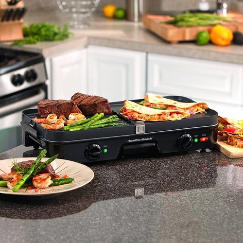 Hamilton Beach 3in1 Grill & Griddle eBay
