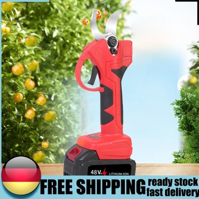 Electric Tree Pruner Branch Cutter 25mm Cutting Diameter Cordless Garden Tool