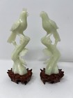 Chinese Vintage Antique Reproduction 7 (H) 1 Pair Nephrite Jade Carving MD926 — photo 2