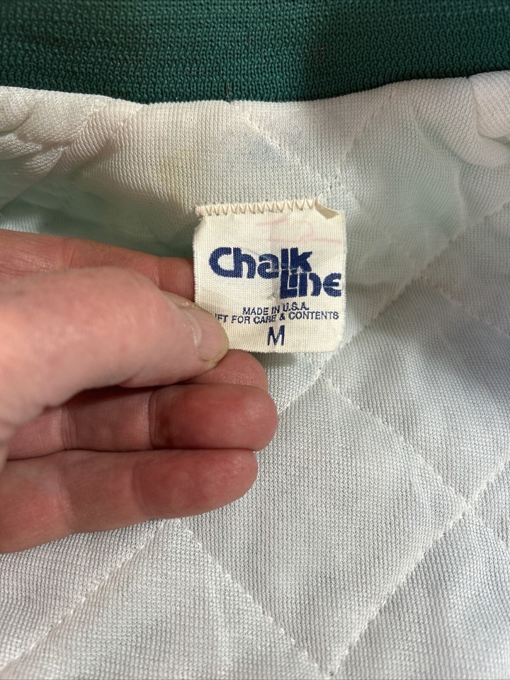 NWOT'S Vintage Chalk Line Miami Dolphins NFL Satin Jacket Men’s M