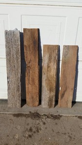 4 Reclaimed Vintage Old Barn Wood Lumber Boards Rustic Projects