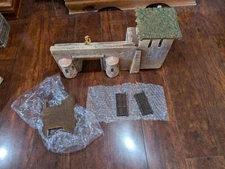 Barzso Old California Spanish Fort. Front Gate Wall Complete VHTF