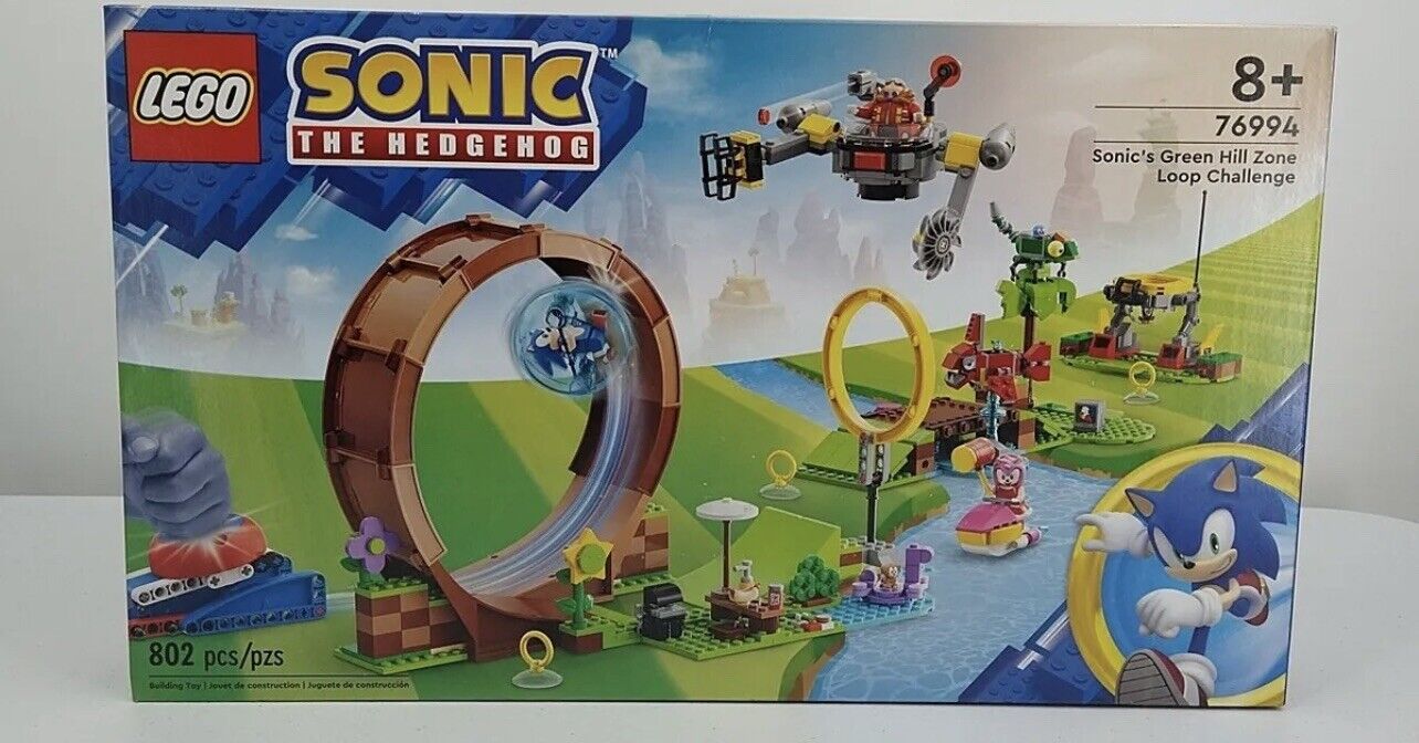 LEGO® Sonic the Hedgehog™ 76994 Desafio do Loop na Colina Verde de Sonic