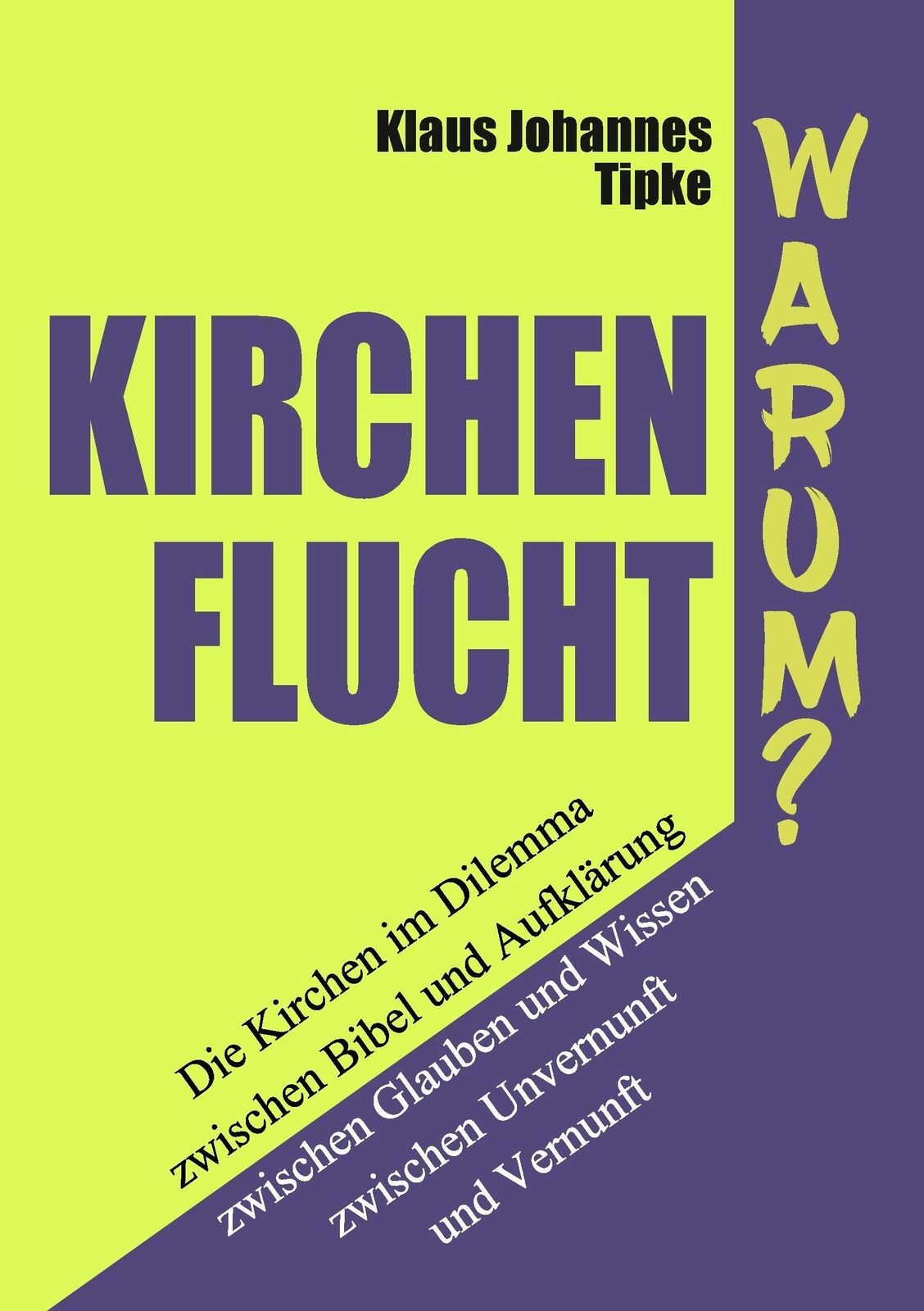 Thumbnail - Kirchenflucht ¿ Warum? Klaus Johannes Tipke Taschenbuch Paperback 446
