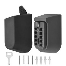 Outdoor High Security Wall Mounted Key Safe Box Code Lock Storage 4 Digit UK