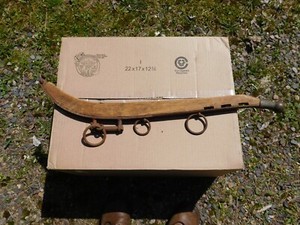 VINTAGE HORSE HAMES JOINER HARNESS TREE WAGON TEAM REINS