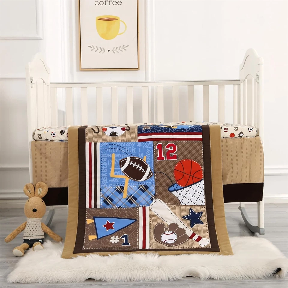 #1 Set Para Cuna Recien Nacido Juego De Cama HERMOSOS Para Bebe Bedding Set Boys - Image 2 of 4