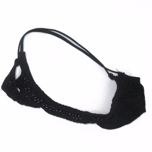 K205 D K2055 Mens Micro Pouch Smallest Bikini String Thong Eyelet Sport Tricot - Picture 4 of 25