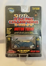 Racing Champions 1937 Convertible w/Collectors Box "New in Factory Package"