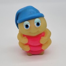 Vintage Hasbro Glo Worm Friends Snugbug 1984 Finger Puppet