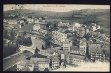 cpa Ecrite en 1910 LOURDES (Htes Pyrénées) Les Bords du GAVE et le PONT NEUF 
