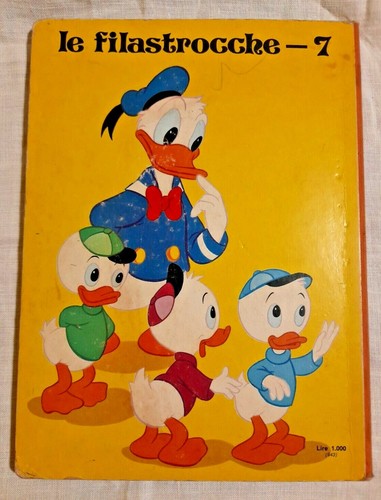 Libro PAPERONE E LE VACANZE AURIFERE Walt Disney Mondadori Le Filastrocche 7 - Foto 2 di 5
