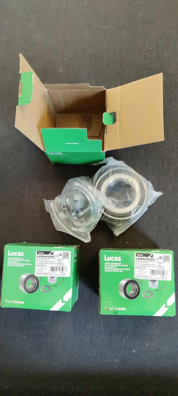 Supprimer le bruit de frottement avec ce kit roulement de roue Renault Opel
