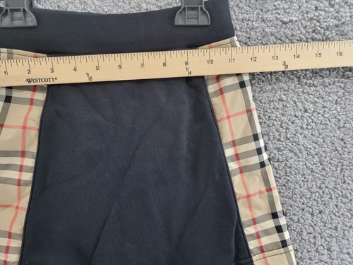 Burberry Kids Nolen Vintage Check Panel Skirt Girls' 6Y Black/Brown Multi PullOn - Picture 5 of 15