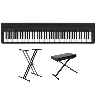 YAMAHA*P-45 デジタルピアノ Yamaha P-45 Digital Piano Package Essentials for sale online