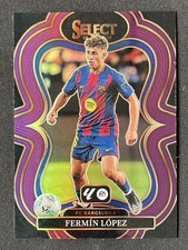 Fermin Lopez 2025-26 Panini Select La Liga Mezzanine Purple Prizm /125 #104