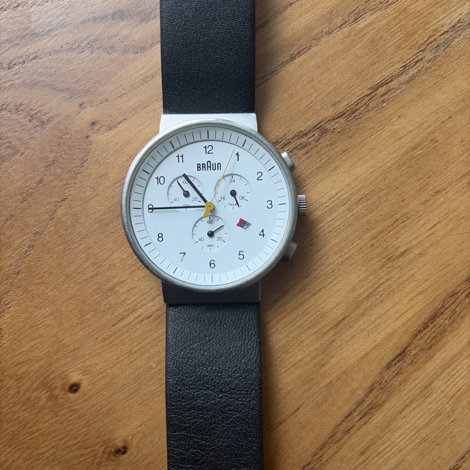 Braun BN0035WHBKG Quartz Men's Watch Vintage Free Shipping