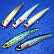 JDM Topwater Shimano OCEA Coltsniper Popper & Pencil Bait Fishing lures Lot #2