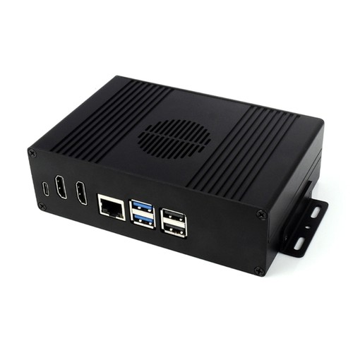 M.2 NVME PCIE Case with PCIe M.2 Slot Double Hdmis Outputs 2Power Connection - Afbeelding 4 van 8