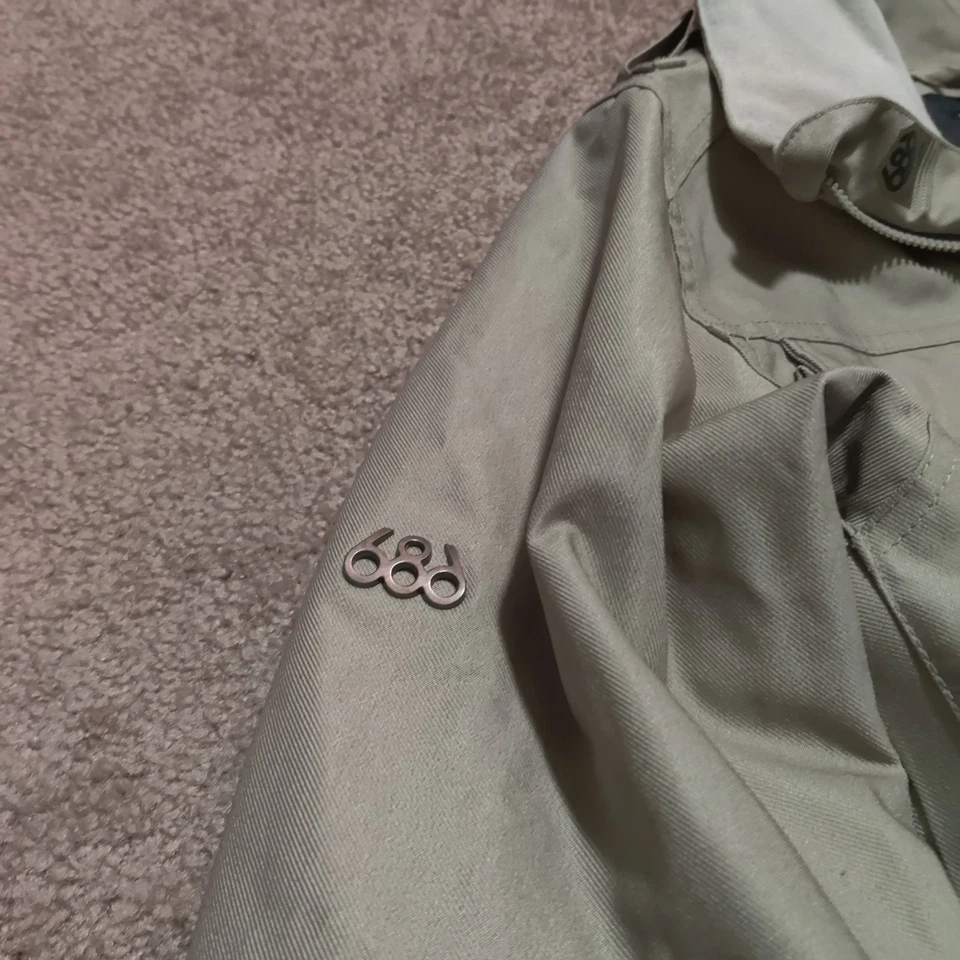 Casaco pesado masculino Six Eight Six 686 XL snowboard esqui capuz escondido InfiDRY 10.000 MM - Imagem 4 de 4