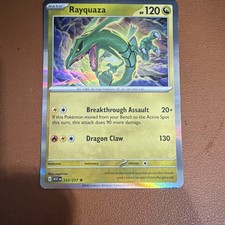 Pokémon Rayquaza 153/217 Holo Rare Basic Dra...