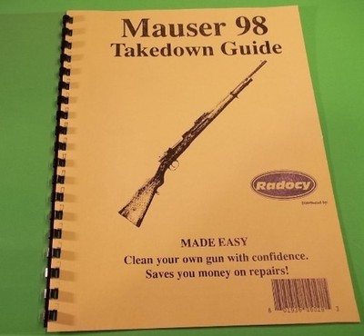 Mauser K98 Bolt-Action Rifle Takedown Guide   Printed Reference Manual (59) 