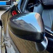 Real Carbon Fiber Add-on Side Mirror Covers for Mazda MX-5 2016-2023