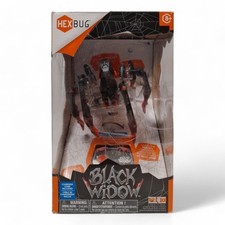 HEXBUG Remote Control Black Widow Rechargeable Robot Spider Toy DAMAGED BOX 