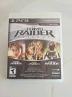 The Tomb Raider Trilogy (Sony PlayStation 3 PS3) Complete CIB- TESTED