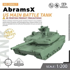 Military Model Kit US AbramsX Main Battle Tank
