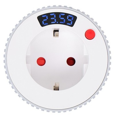 2X(Digitale Zeitschaltuhr mit Einzelschalter, Digitalanzeige, Timer für 8772
