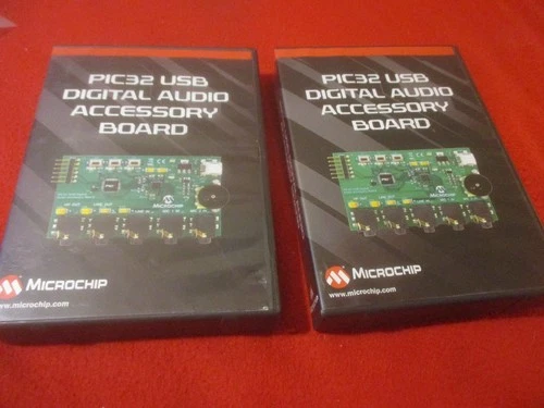 Lot of 2 PIC32 USB Digital Audio Accessory Boards Microchip