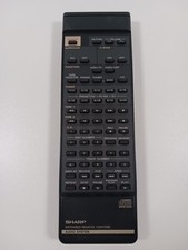 Sharp RRMCG0195AFSA Audio System Remote Contr...