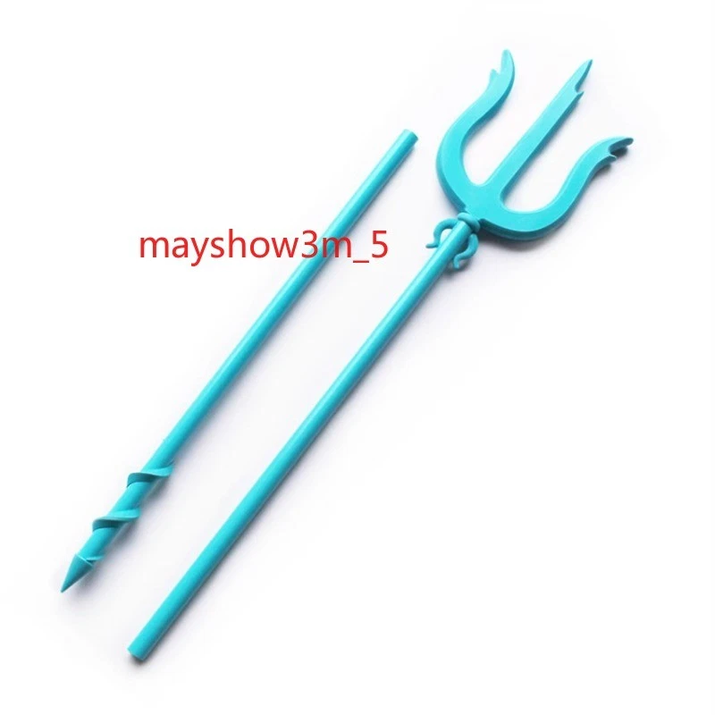 EN NOSOTROS! VTuber Hololive EN Gawr Gura Cosplay Palo de Pared Bastón Arma Propulsor 175 cm Foto 2 de 4