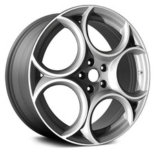 For Alfa Romeo Stelvio 18-19 Alloy Factory Wheel 5-Hole Machined & Dark Charcoal