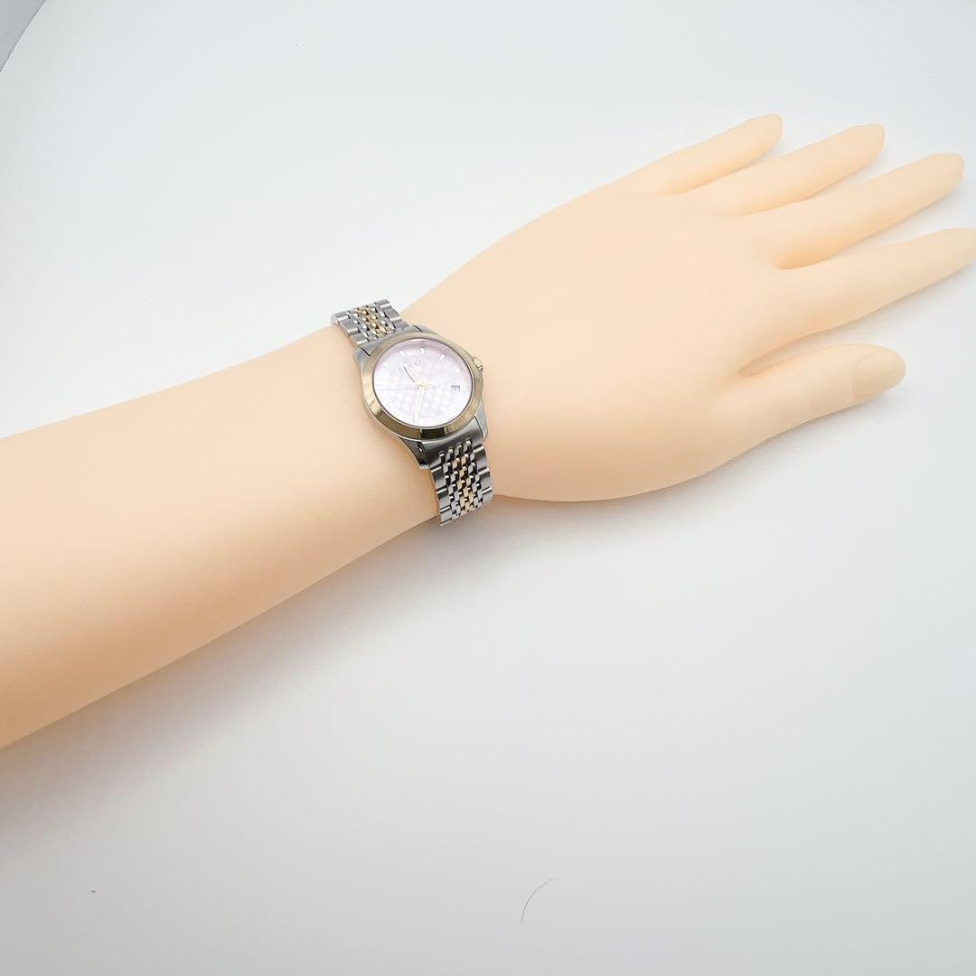 Gucci Women s Watch Pink G Timeless 126.5 From Japan | eBay Gucci Women s Watch Pink G Timeless 126.5 From Japan | eBay