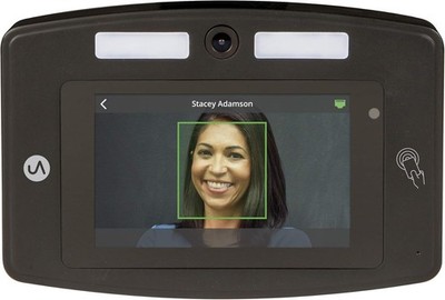 uAttend JR2000 Biometric Fingerprint RFID PIN Time Clock WiFi Cloud Touchscreen