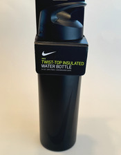 NEW Nike Logo Black Twist Top Insulated 24 oz...
