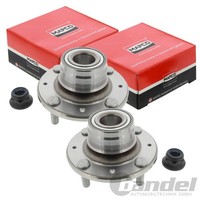 2X Mapco Radlager Satz Hinten Beidseitig Passend FüR Volvo S40 V40