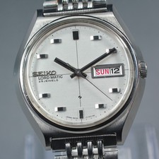 SEIKO LORD MATIC LM 5606-7010 Day/Date Automatic Men's Vintage Watch From JAPAN