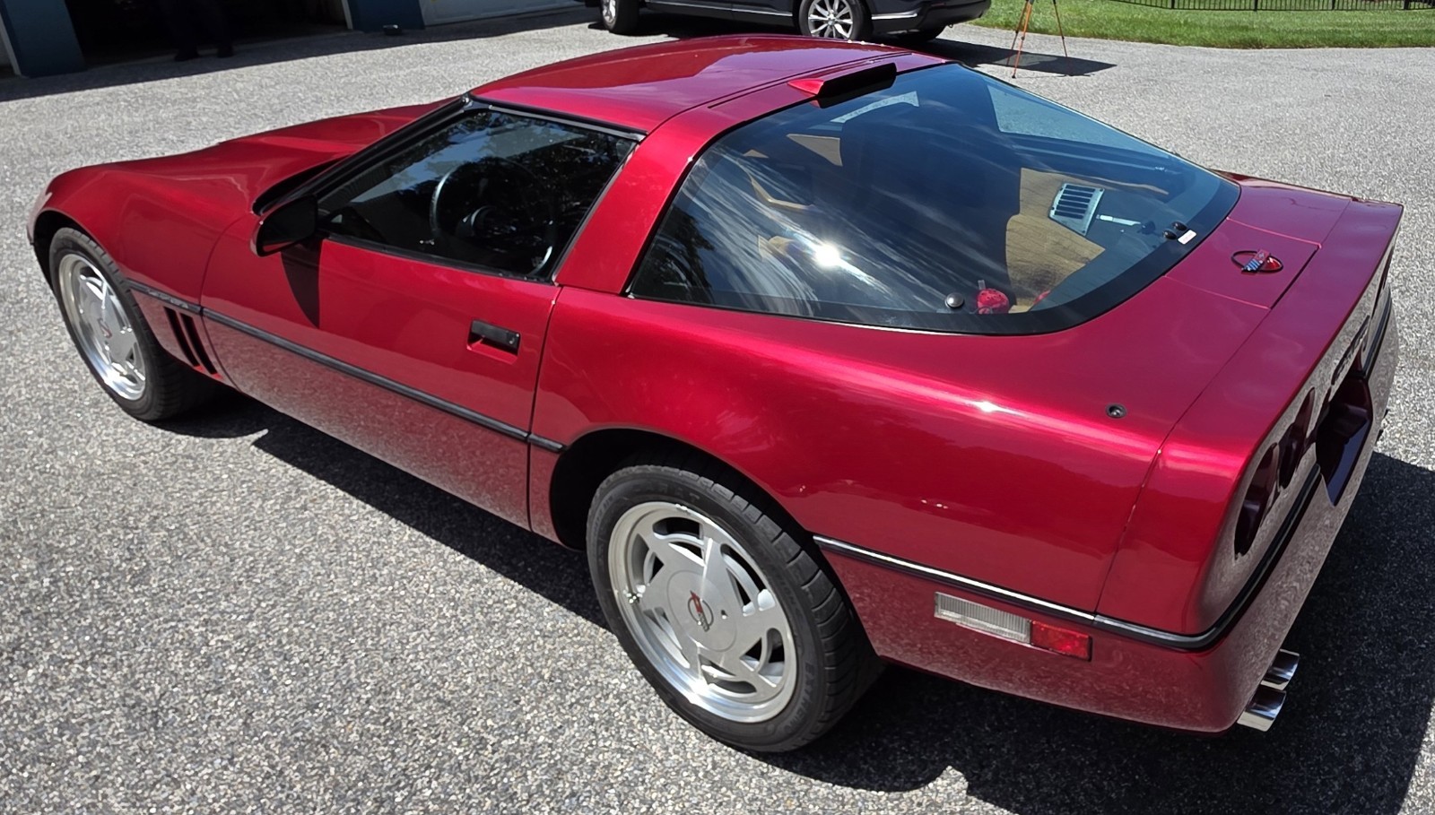 1989 Red Chevrolet Corvette   | C4 Corvette Photo 9