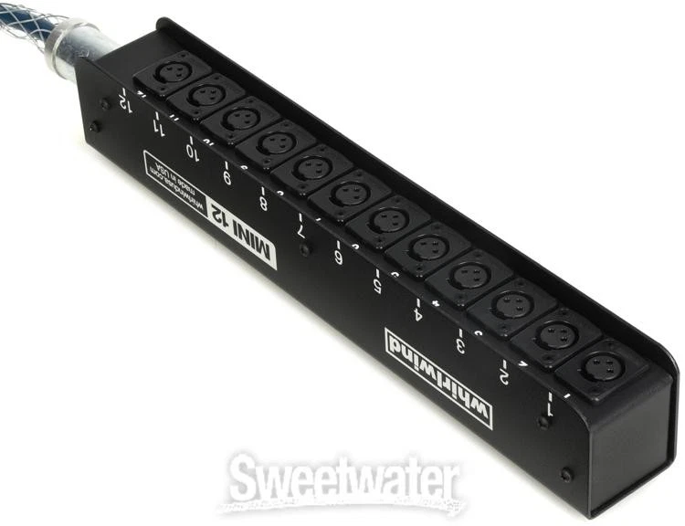 Whirlwind Mini 12 12 Channel Low Profile Audio Drop Snake - 25' - Image 3 of 4