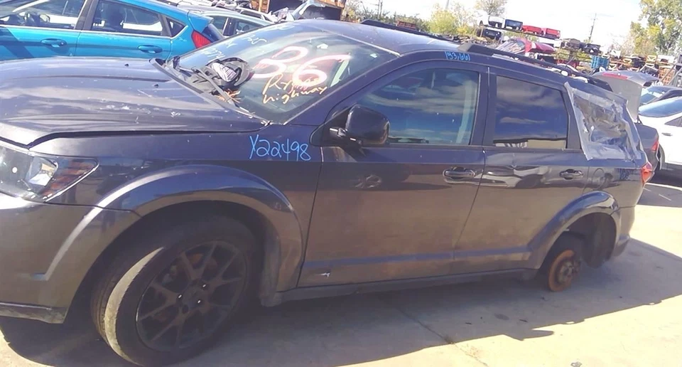 11 12 13 14 2015 16-20 Dodge Journey Rear Driver LH Door Handle in PAU Granite - Imagem 4 de 4