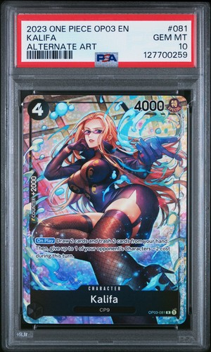 Kalifa OP03-081 Alternate Art Pillars of Strength
