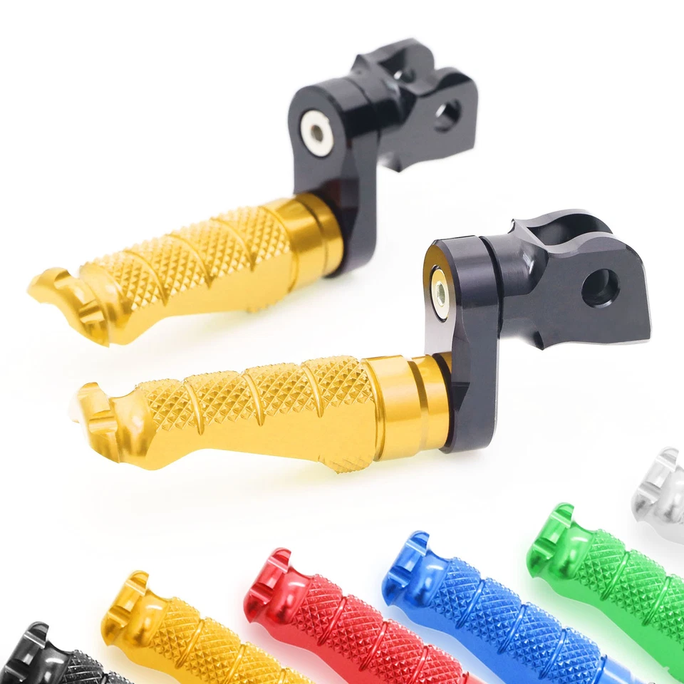 Clavijas de pie inferiores R-Fight de 1 pulgada doradas para Honda CBF 1000 / F 06-16 15 14 Foto 2 de 4