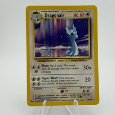 Pokemon TCG Dragonair 18/102-1999 Set Base Non Holo Carta Rara NM Vintage Card