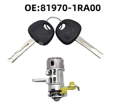 81970-1RA00 Car Door Lock Cylinder With 2 Keys Fit For Hyundai Accent 2012-2017