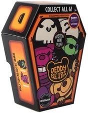 Deddy Bears Coffin Halloween 6-Inch Plush