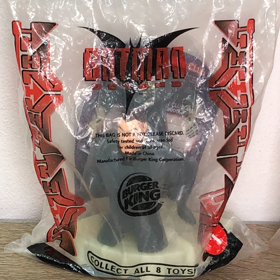 Batman Beyond Burger King Toys Figures Figurines DC Comics Collectible New Lot 2 - Image 3 of 4